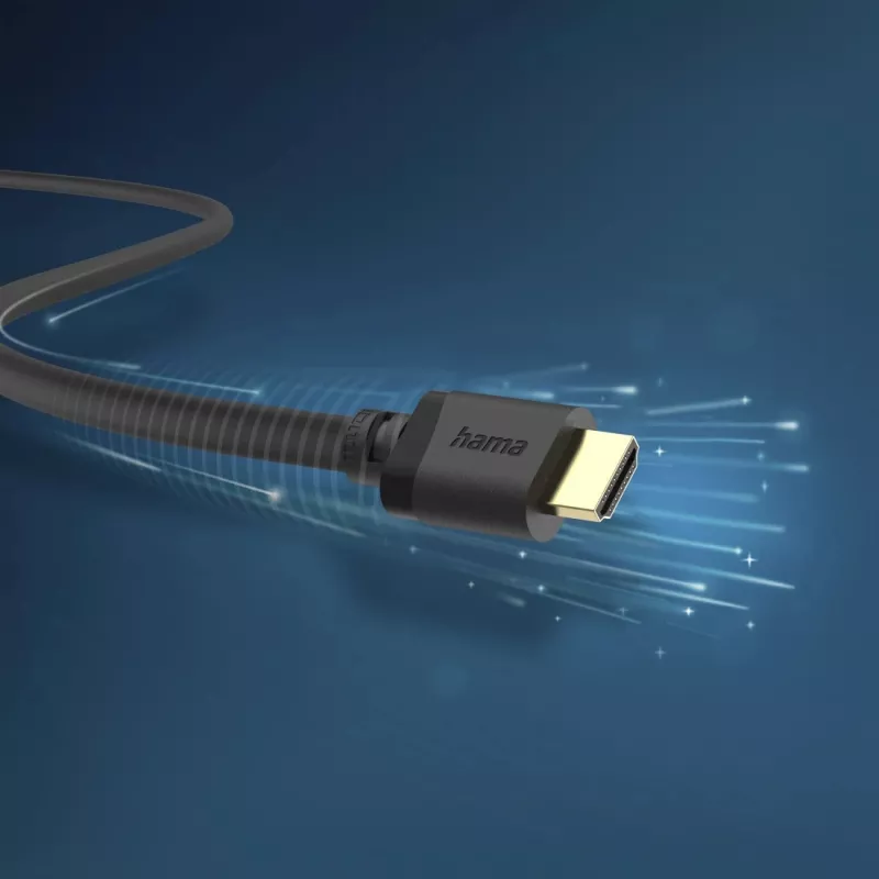 Hama 00202027 HDMI-kaapeli 1 m HDMI tyyppi A (standard) musta