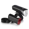 Hama 00185838 LED-pyöränvalosarja, etu- ja takavalo, paristot, StVZO
