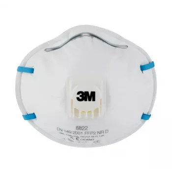 3M 8822 FFP2 10 kpl kuppimalli