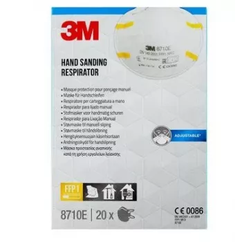 3M 8710PRO20 pölynaamari 20 kpl kuppimalli FFP1