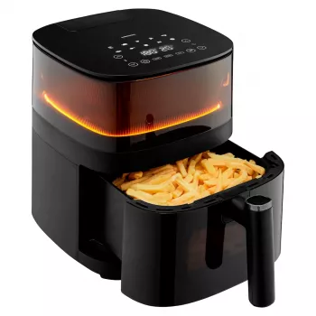 MEDION LIFE X10 XL Single 5 L 1500 W kiertoilmakypsennin musta