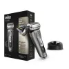 Braun Series 9 9325s sähköparranajokone uusinta sukupolvea, latausteline, kangaspussi, grafiitti
