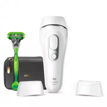 Braun Silk-expert Pro Silk·expert Pro 5 PL5145 voimakas pulssivalo (IPL) hopea, valkoinen