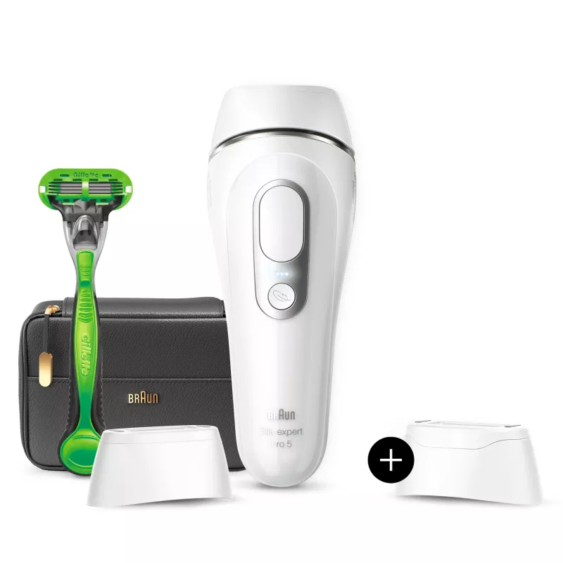 Braun Silk-expert Pro Silk·expert Pro 5 PL5145 voimakas pulssivalo (IPL) hopea, valkoinen