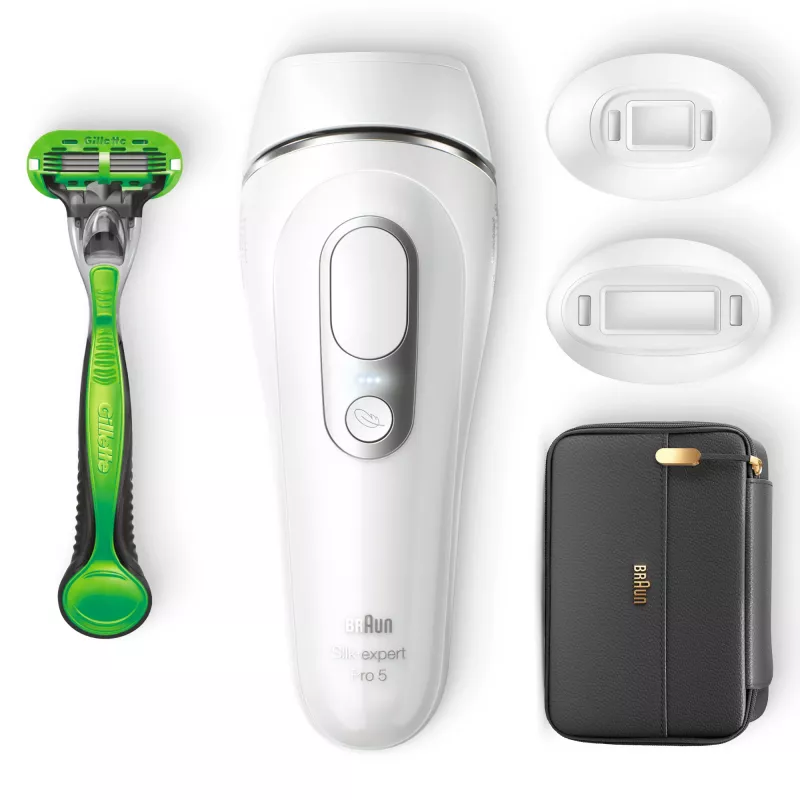 Braun Silk-expert Pro Silk·expert Pro 5 PL5145 voimakas pulssivalo (IPL) hopea, valkoinen