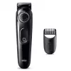 Braun BeardTrimmer 3 Beard Trm 3 BT3400, pestävä, paristo, musta