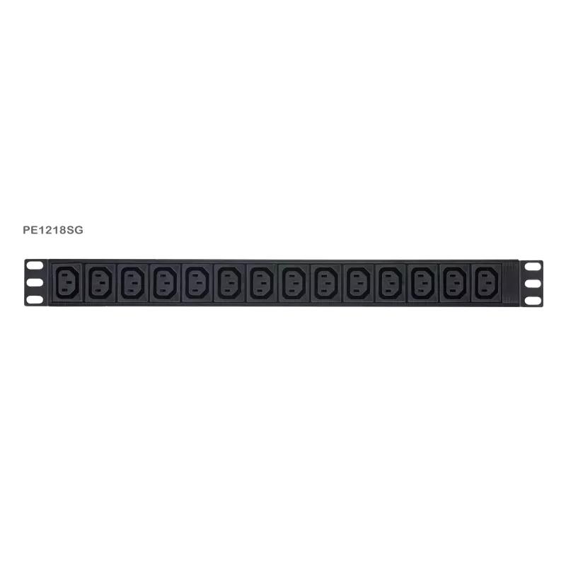 ATEN Basic Metered 1U PDU ylijännitesuojalla, Basic, Metered, 1U, musta, LCD, 18 AC-lähtöä, C13-liitäntä