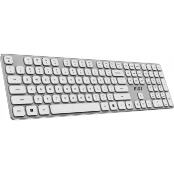 MSI FORGE K210 W COMBO WHITE US näppäimistö hiiri sisältyy Home/Office USB QWERTY US English