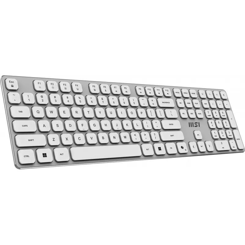 MSI FORGE K210 W COMBO WHITE US näppäimistö hiiri sisältyy Home/Office USB QWERTY US English