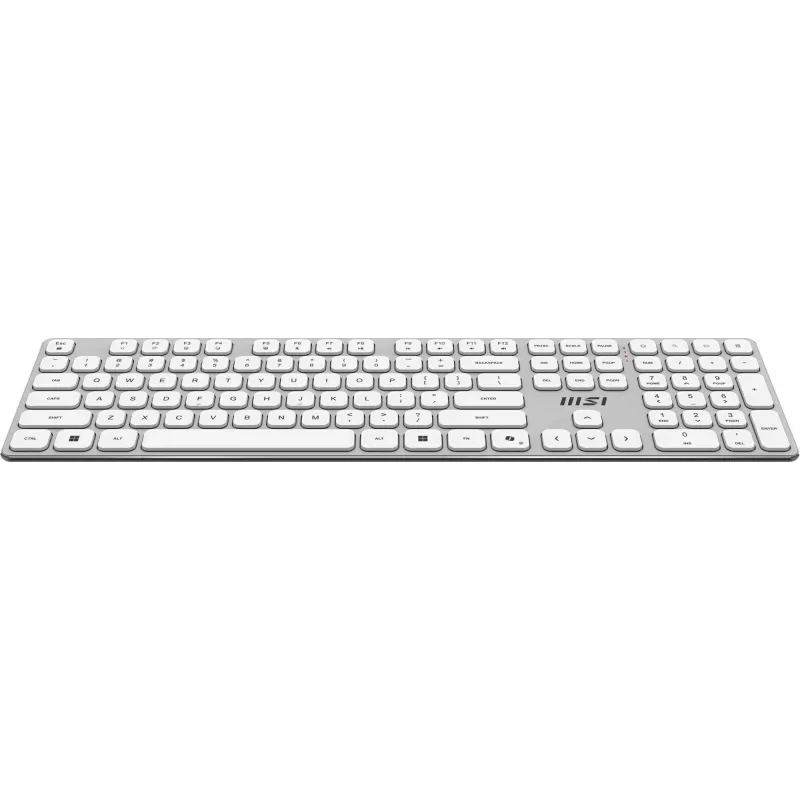 MSI FORGE K210 W COMBO WHITE US näppäimistö hiiri sisältyy Home/Office USB QWERTY US English
