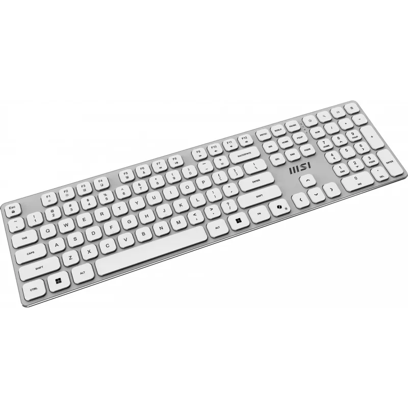 MSI FORGE K210 W COMBO WHITE US näppäimistö hiiri sisältyy Home/Office USB QWERTY US English