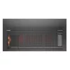 Cougar CFV235 Vision Midi Tower PC-kotelo, ARGB, 9,16 inch LCD (1920×462), karkaistu lasi, musta
