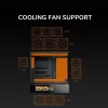 Cougar CFV235 Vision Midi Tower PC-kotelo, ARGB, 9,16 inch LCD (1920×462), karkaistu lasi, musta