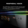 Cougar CFV235 Vision Midi Tower PC-kotelo, ARGB, 9,16 inch LCD (1920×462), karkaistu lasi, musta