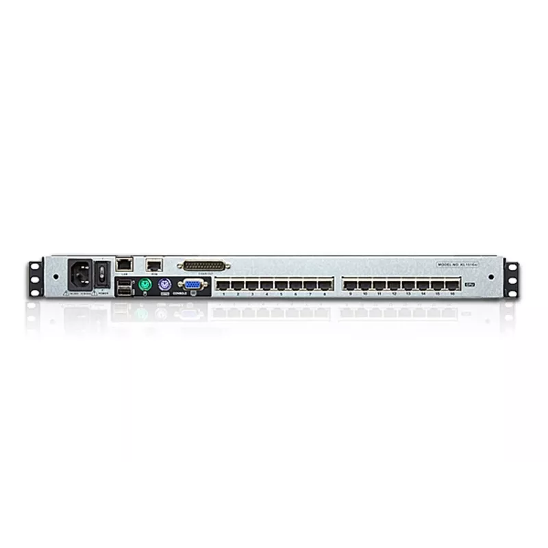 KVM-kytkin ATEN KL1516AIM-AXA-AG räkkiasennus musta