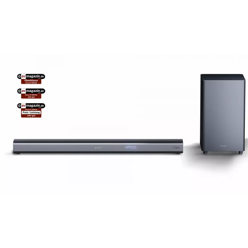 Sharp HT-SBW460 soundbar-kaiutin metallinen 3.1 kanavaa 440 W