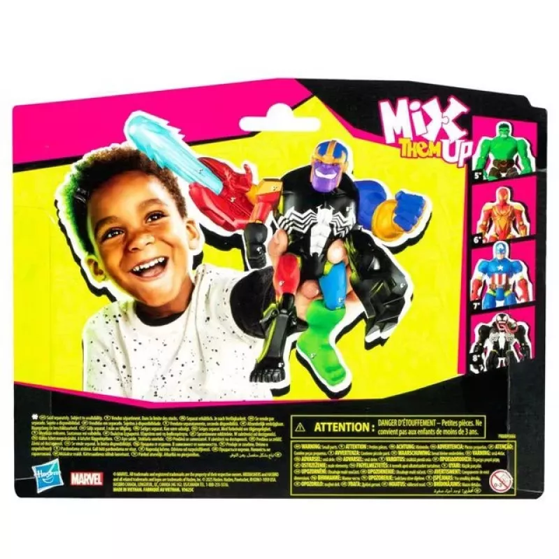 Marvel MixMashers Avengers Thanos Mix-&-Match, 4 vuosi/vuotta, monivärinen
