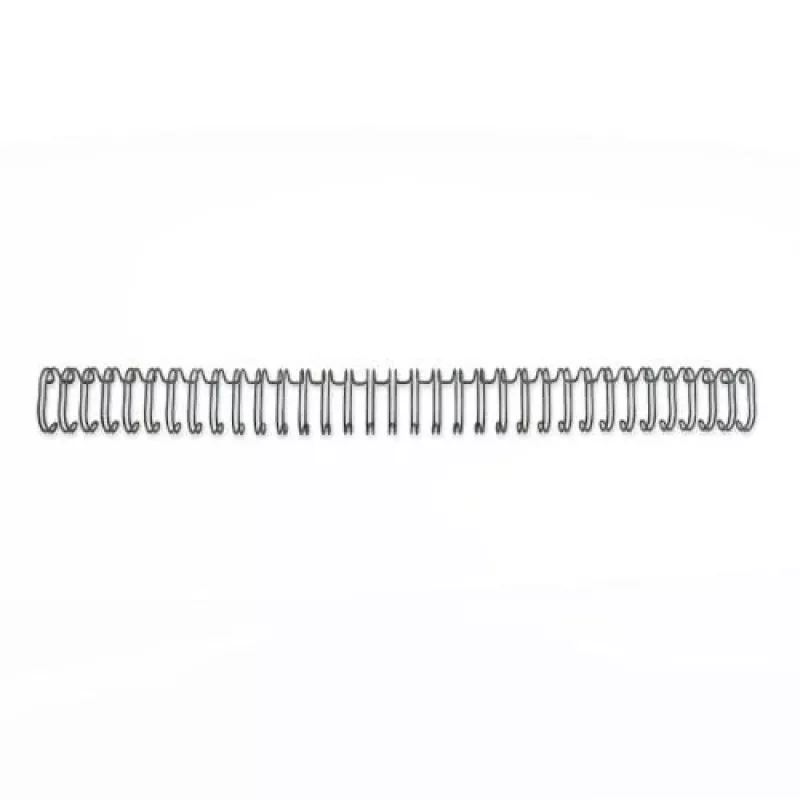GBC WireBind -sidontalenkit 3:1 NO5 8mm A4, musta, 3 arkkia, metalli, A4, 8 mm, 322 mm
