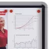 Nobo Premium Plus magneettinen lukittava ulkoilmoitustaulu 8xA4
