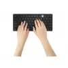 Kensington Dual Wireless Compact -näppäimistö - BE, mini, langaton, RF langaton + Bluetooth, AZERTY, musta