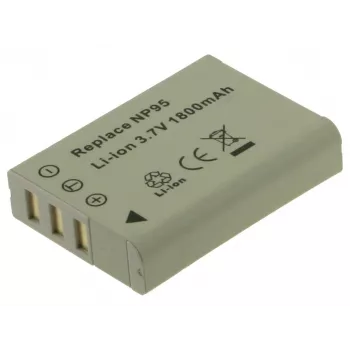 2-Power digikamera-akku 3,7 V 1500 mAh, 1800 mAh, 3,7 V, litiumioni (Li-Ion)