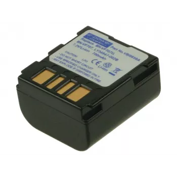 2-Power videokamera-akku 7,2V 750mAh, 750 mAh, 7,2 V, litiumioni (Li-Ion)