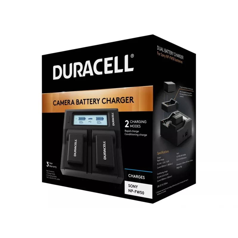 Duracell DRS6120 laturi