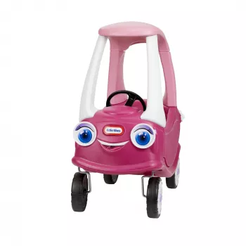 Little Tikes Cozy Coupe Princess, 1,5 vuosi/vuotta, 4 pyörä/pyörää, muovi, sininen, pinkki, valkoinen