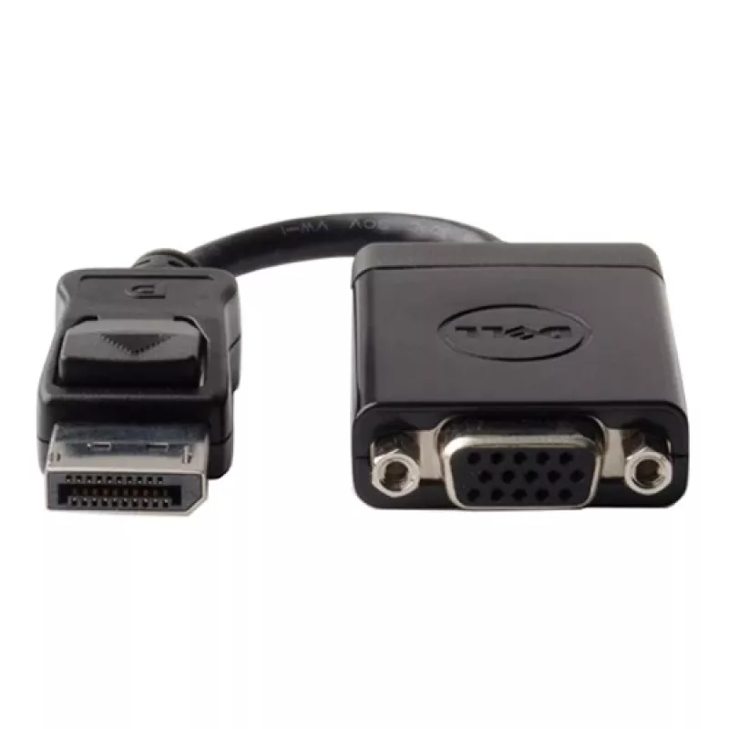 DELL sovitin - DisplayPort-VGA, DisplayPort, VGA, naaras, naaras, 1.1a, 1920 x 1200 pikseliä