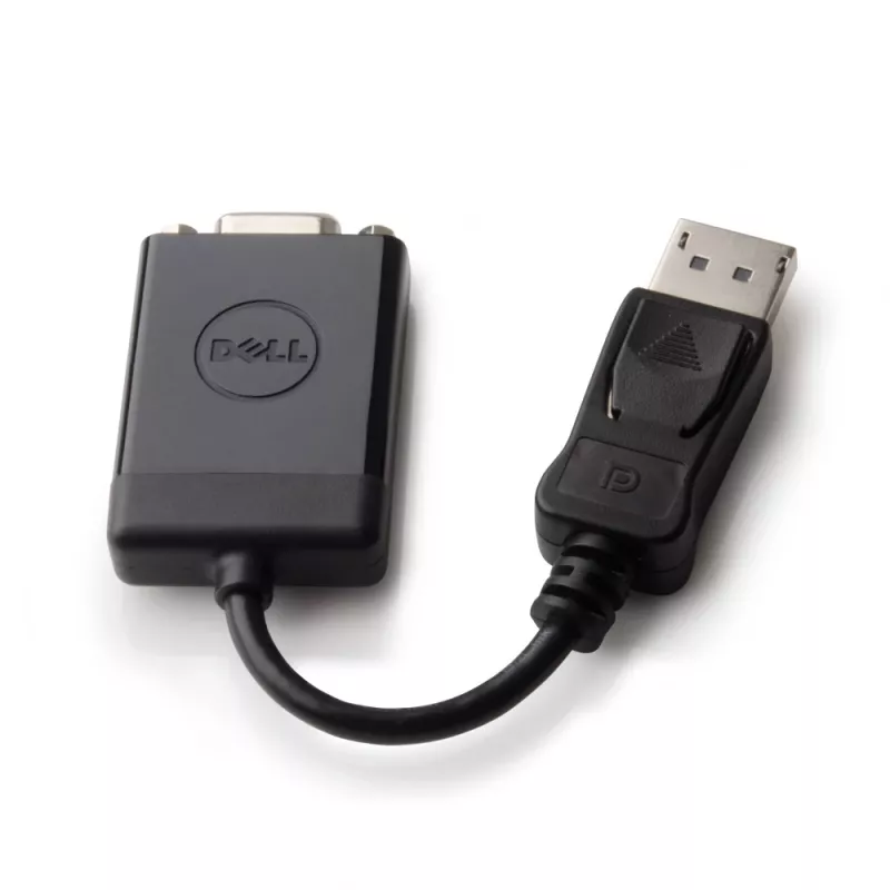 DELL sovitin - DisplayPort-VGA, DisplayPort, VGA, naaras, naaras, 1.1a, 1920 x 1200 pikseliä