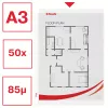 Esselte Quality Pocket A3 pysty, 30 % kierrätettyä muovia pre-consumer-materiaalista