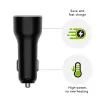 Autolaturi USB-C 65W dbramante1928 re-charge – 12–24V savukkeensytytin, 1× USB-C, musta