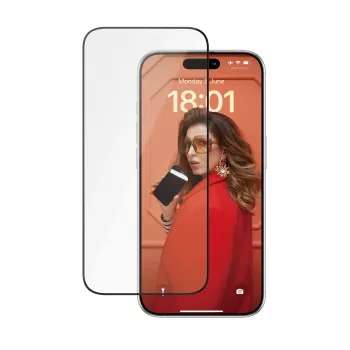 PanzerGlass ® Ceramic näytönsuoja iPhone 15 Pro | Ultra-Wide Fit EasyAlignerilla