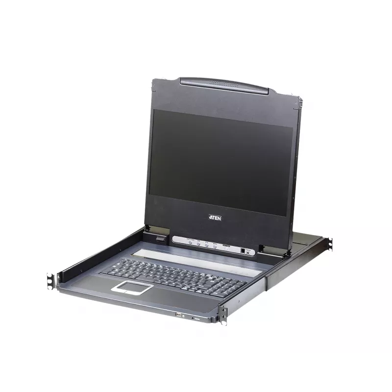 ATEN CL6700MW-ATA-2XK06UG KVM-kytkin telineasennus musta