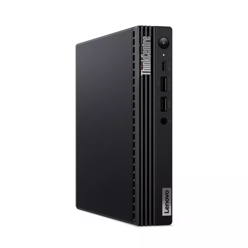Lenovo ThinkCentre M70q Gen 3 Intel® Core™ i5 i5-12400T 16 GB DDR4-SDRAM 512 GB SSD Windows 11 Pro Mini-PC musta