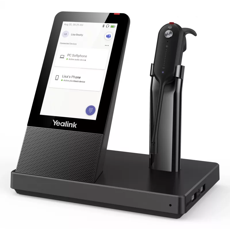 Langaton DECT-headset Yealink WH67 – DECT-headset puheluihin ja UC-käyttöön
