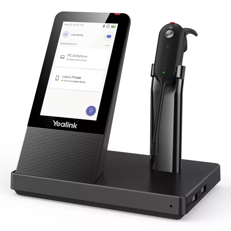 Langaton DECT-headset Yealink WH67 – DECT-headset puheluihin ja UC-käyttöön