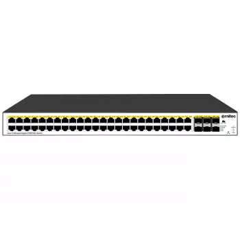 Ernitec ELECTRA-M248-1GB-900W verkkokytkin hallittava L3 Gigabit Ethernet (10/100/1000) Power over Ethernet (PoE) musta