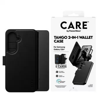 PanzerGlass CARE™ by ® Tango 2-in-1 lompakkokotelo Qi Samsung Galaxy S26+