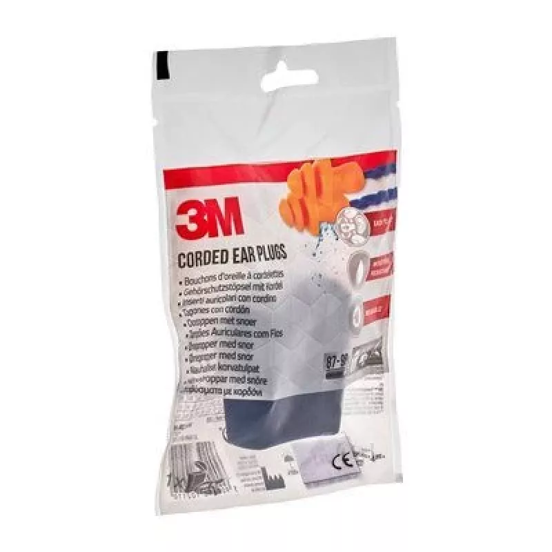 3M 1271C1 uudelleenkäytettävä korvatulppa oranssi 2 kpl