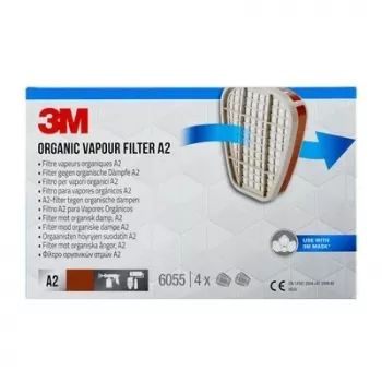 3M 6055 A2 orgaanisten höyryjen suodatin, 1 pari