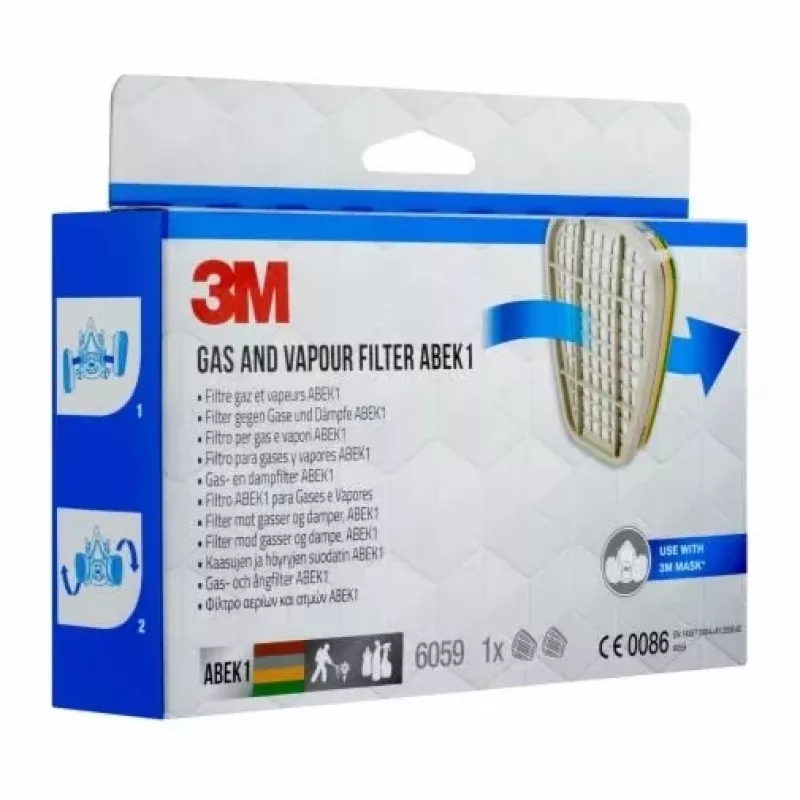3M 7100141697 kaasu- ja höyrypatruuna 2 kpl