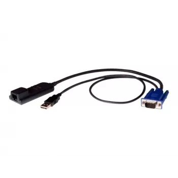 Vertiv Avocent MPUIQ-VMCDP KVM-liitinsovitin DISPLAYPORT, USB 2.0 musta