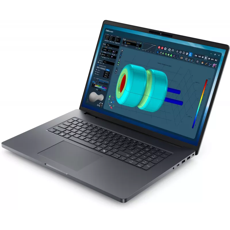 DELL Pro Max 18 Plus MB18250 Intel Core Ultra 9 285HX Mobile Workstation 45,7 cm (18 inch) Quad HD+ 32 GB DDR5-SDRAM 1 TB SSD NVIDIA RTX PRO 3000 Blackwell Wi-Fi 7 (802.11be) Windows 11 Pro englanti musta