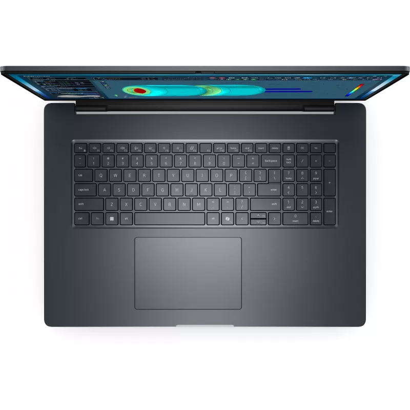 DELL Pro Max 18 Plus MB18250 Intel Core Ultra 9 285HX Mobile Workstation 45,7 cm (18 inch) Quad HD+ 32 GB DDR5-SDRAM 1 TB SSD NVIDIA RTX PRO 3000 Blackwell Wi-Fi 7 (802.11be) Windows 11 Pro englanti musta