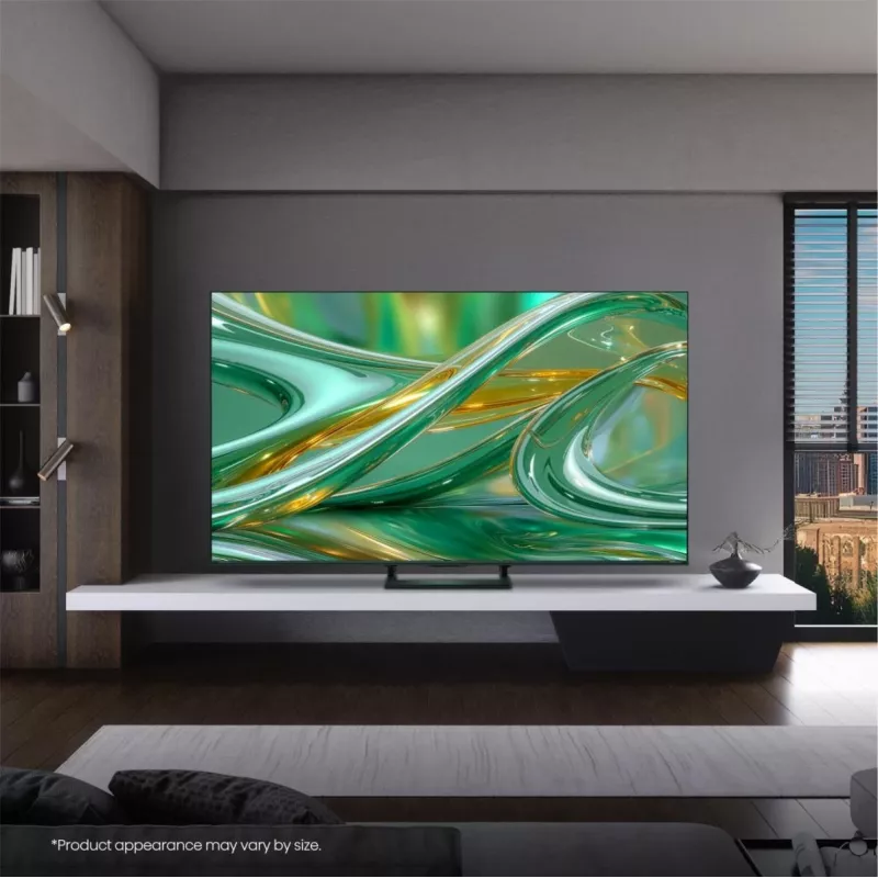 Hisense 85E8S 85 tuuman ULED 4K Mini LED älytelevisio, 3840×2160, 400 cd/m², Wi‑Fi, HomeOS (harmaa)
