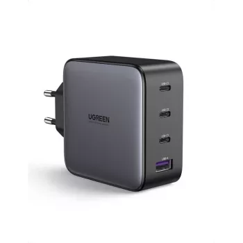 Laturi Ugreen Nexode 100W GaN USB-C USB-A pikalataus 3 porttia