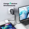 Laturi Ugreen Nexode 100W GaN USB-C USB-A pikalataus 3 porttia