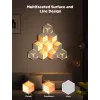 Govee Glide Hexagon Light Panels Ultra -älyseinävalosarjan laajennuspakkaus – Wi-Fi/Bluetooth, 36 V tulo, harmaa