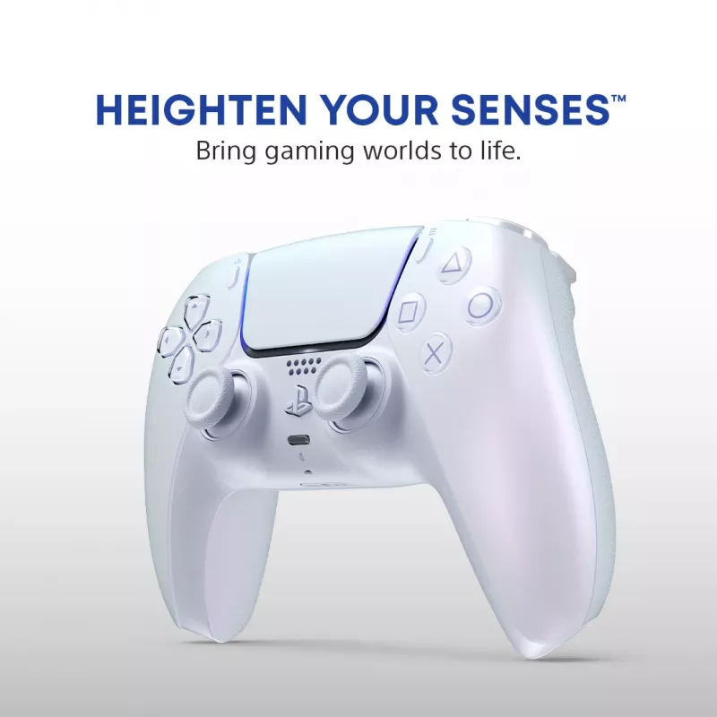 Sony DualSense v3 Pearl Bluetooth/USB -peliohjain analoginen/digitaalinen PlayStation 5